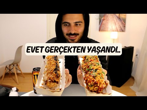 CORN DOG MUKBANG | Bu yaşadıklarıma inanamayacaksınız!