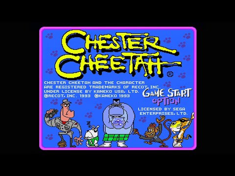 Chester Cheetah: Too Cool to Fool (Genesis / Mega Drive) Playthrough