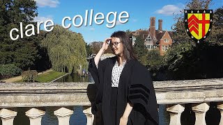 CLARE COLLEGE CAMBRIDGE  everything you need to know before applying