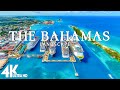 FLYING OVER THE BAHAMAS (4K UHD) - Wonderful Natural Landscape With Calming Music For New Fresh Day