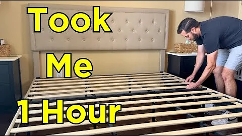 Allewie Platform Bed Frame Assembly