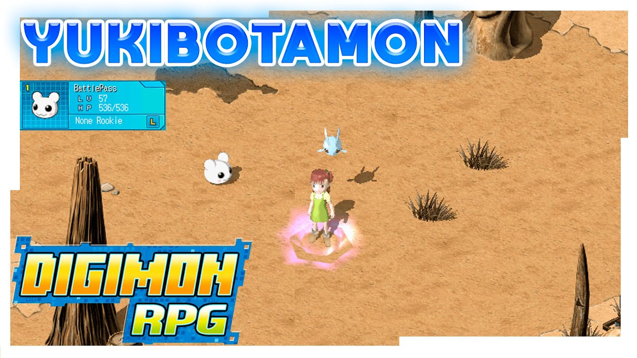 Yukibotamon, O Digimon battle pass - Digimon RPG 