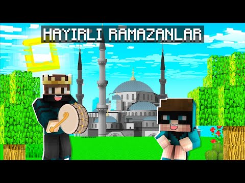 AİLECEK ORUÇ TUTTUK 😋 -Minecraft