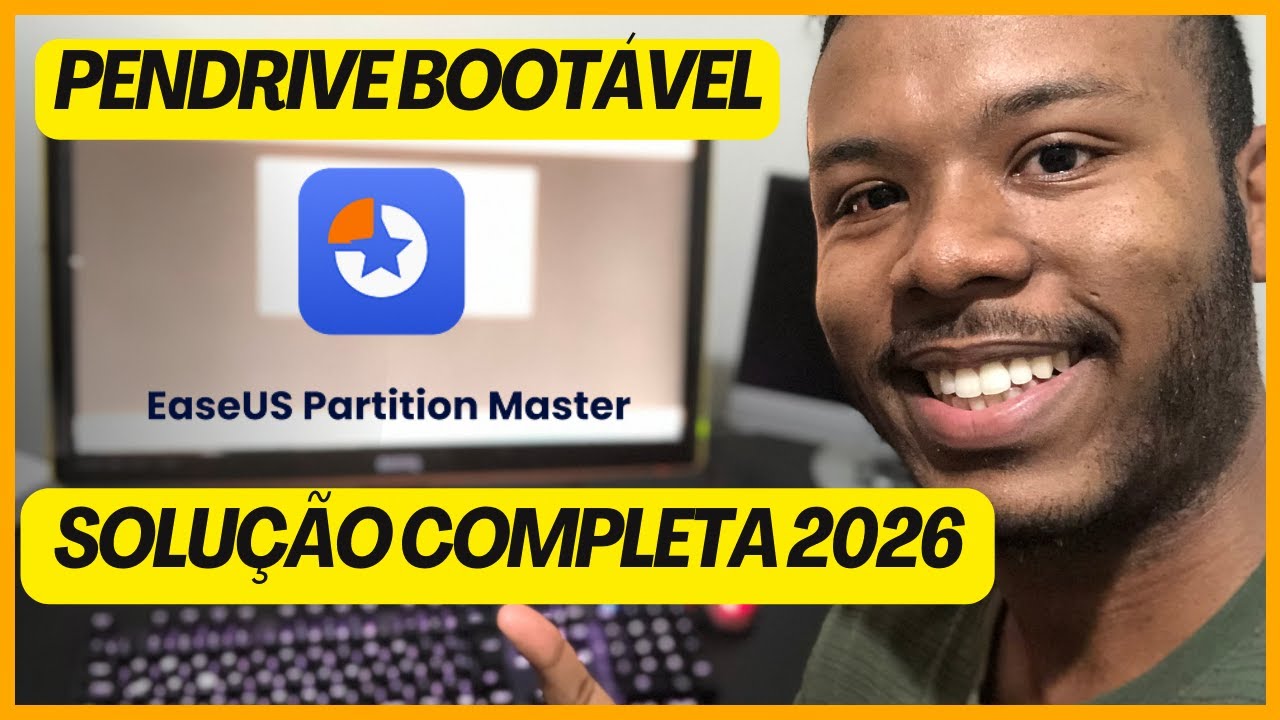 Como Criar um Pendrive Bootável com EaseUS Partition Master