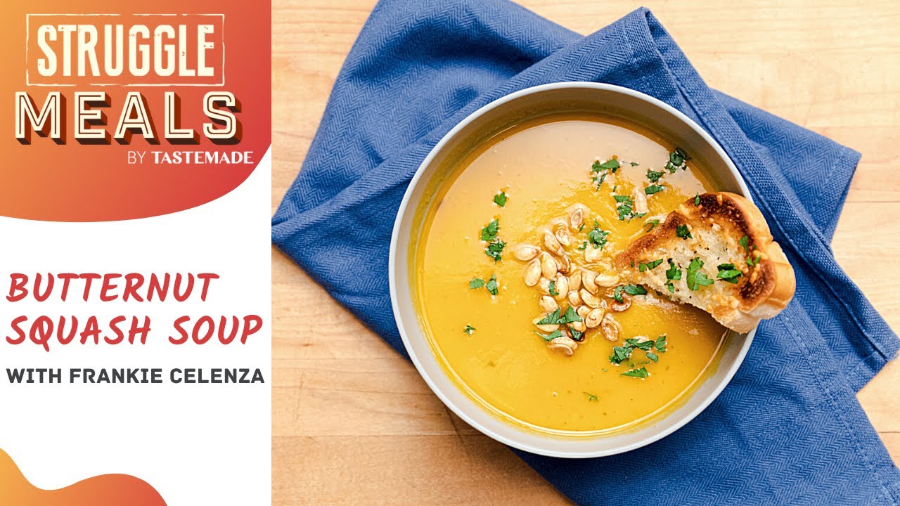 Creamy Butternut Squash Soup Is The Ultimate Comfort Food | Struggle Meals, on YouTube
