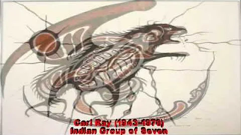 Carl Ray First Nations Artist, Native Canadian Pai...
