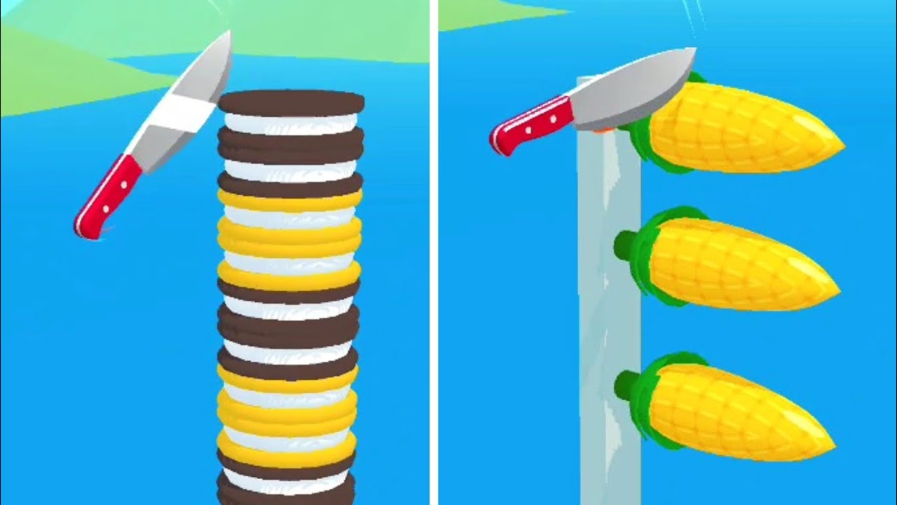 Slice It All Game! Satisfying and Relaxing ASMR Slicing Video