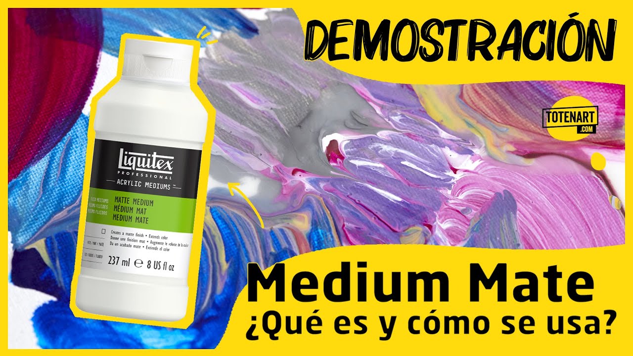 Materiales para pintar con acrílico - Tutoriales arte de Totenart