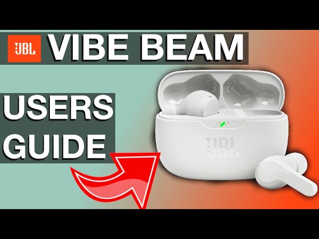 JBL - Vibe Beam True Wireless Earbuds - Black