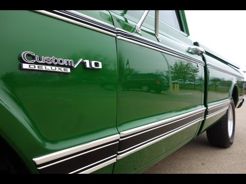 1972 Chevrolet C10 Custom Deluxe Avocado Highlander Edition