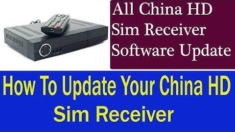 How to Update 1506 Recives software