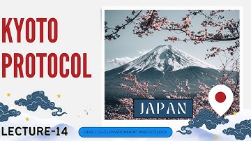 UPSC 2024 | Environment and Ecology | Kyoto Protocol
