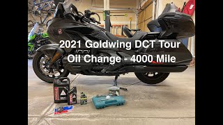 2021 Gold Wing Tour DCT - Oil Change (4000 Mile)