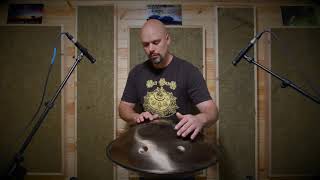 Pantheon Steel - Halo  Celtic XI Stainless Handpan - Jeremy Arndt