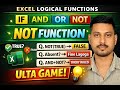 👉 Excel Logical Functions Hindi | IF AND OR NOT with Practice Examples #ExcelFormulas #exceltips 🔥
