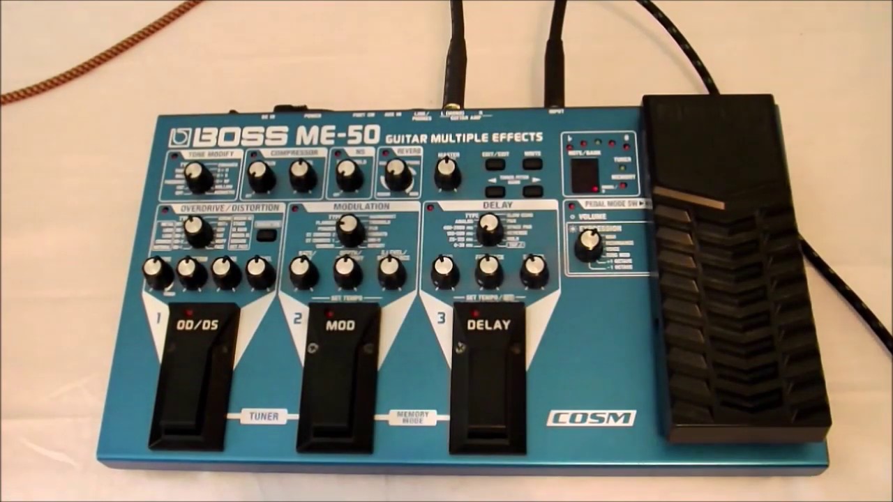 Boss ME-50 guitar multiple effects