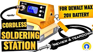 MELLIF CORDLESS Soldering Station Review & Teardown!