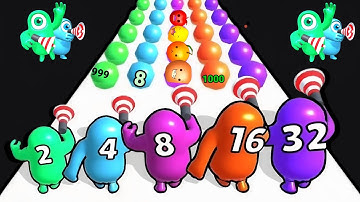 Ralexable mobile games play - Draw To Smash vs Merge guys 2048 (andriod weekly)