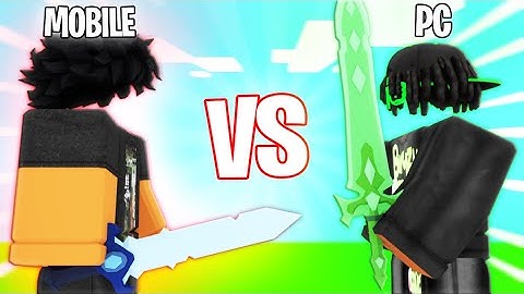 So I 1v1ed The BEST Mobile Player.. (Roblox Bedwars)