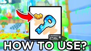 How To Use Crystal Key In Pet Sim 99