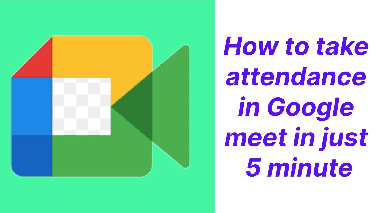 How to take attendance in Google Meet - YouTube