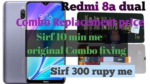  Redmi 8a dual display replacement | redmi 8a dual display price | Redmi 8a dual combo change |redmi