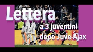 Lettera a 3 juventini dopo Juve Ajax da un amico milanista, bellissima !!!