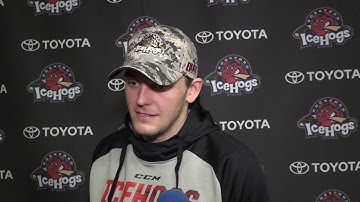 IceHogs Postgame: Carl Dahlstrom - 12/8/18