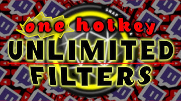 SNAP CAMERA controlled by chat. UNLIMITED FILTERS | ONE HOTKEY