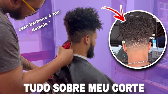 Corte americano para cabelo crespo