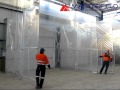 Mastreflex 16143 retractable spray booth  extending