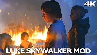 STAR WARS: JEDI SURVIVOR All Cutscenes (LUKE SKYWALKER MOD) Full Game Movie 4K 60FPS Ultra HD