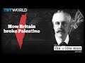 Britains role in the occupation of palestine