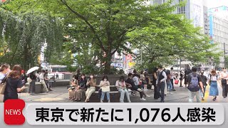 東京で新たに1,076人感染（2022年6月20日）