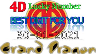 Grand Dragon Lotto 4d Prediction & Lucky Numbers For  30-01-2021