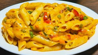 Pink Sauce Pasta Recipe | Homemade peri peri pasta Sauce Recipe | Tasty Cheese & Creamy Pasta Recipe