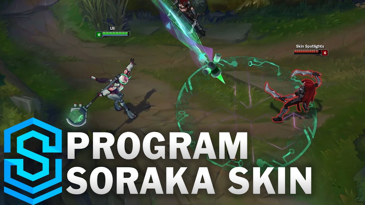 Program Soraka Skin Spotlight Pre Release League Of Legends Youtube