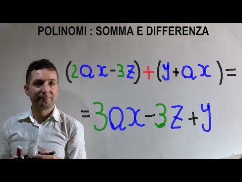 Video: La somma di due polinomi è sempre un polinomio?
