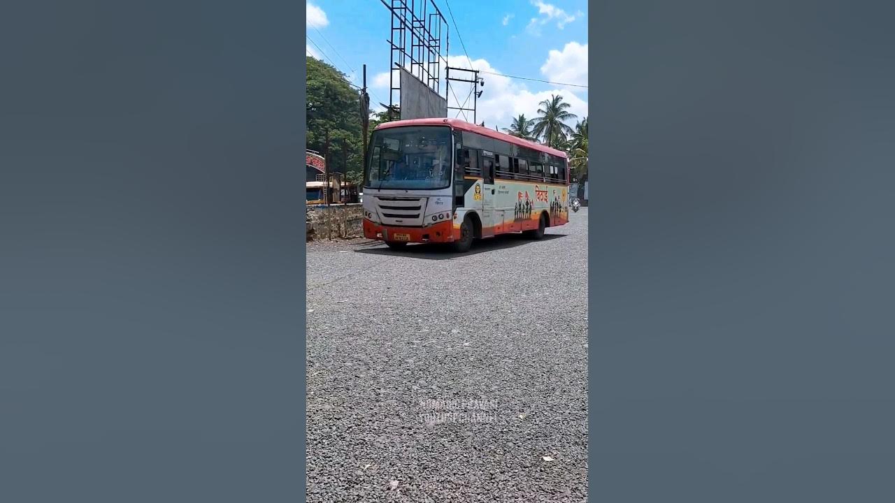 Kolhapur to Udgir MSRTC Bus Bus Stand Vithai Lalpari Kolhapur Udgir Sangli travel 