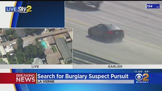 Suspect Hits Speeds Of Over 160 MPH During Wild Inland Empire Pursuit