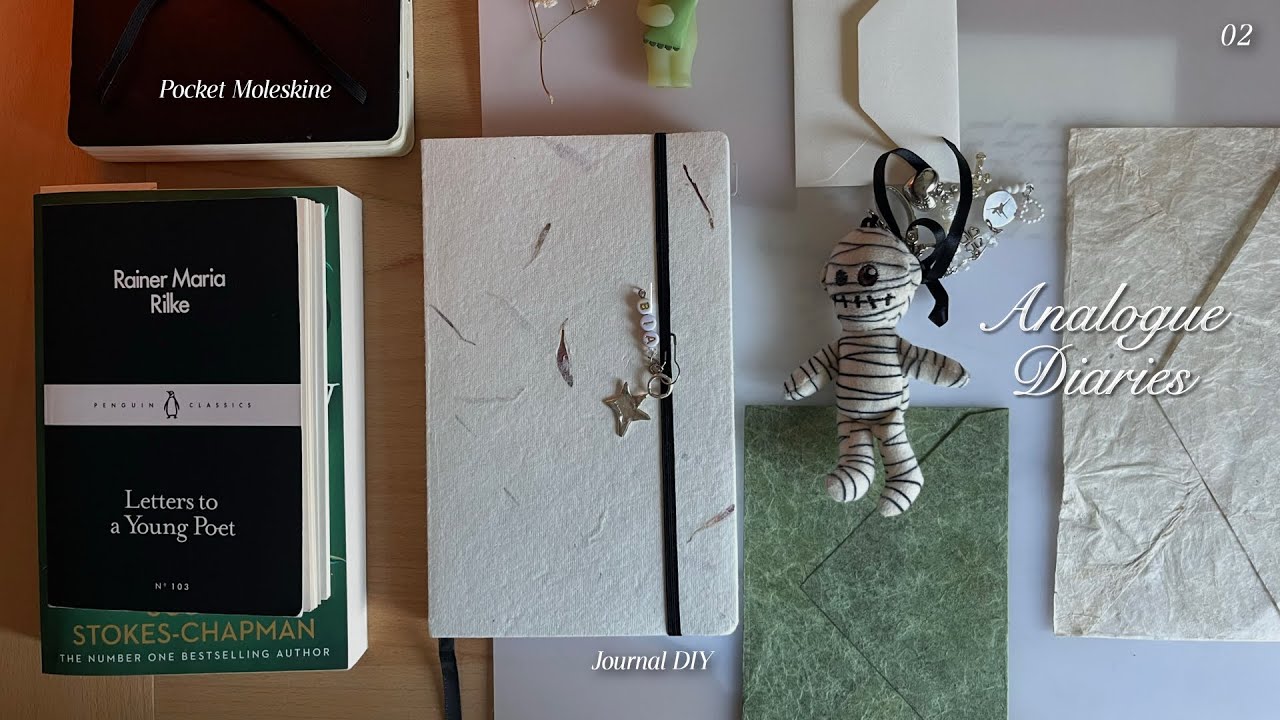 ✴︎ analogue diaries ✴︎ ch. 02 • diy notebook cover, haul, summer projects