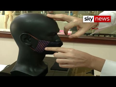 COVID-19: Thai students develop face masks that show if the wearer has a fever