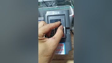 Cài đặt biến tần INVT GD10