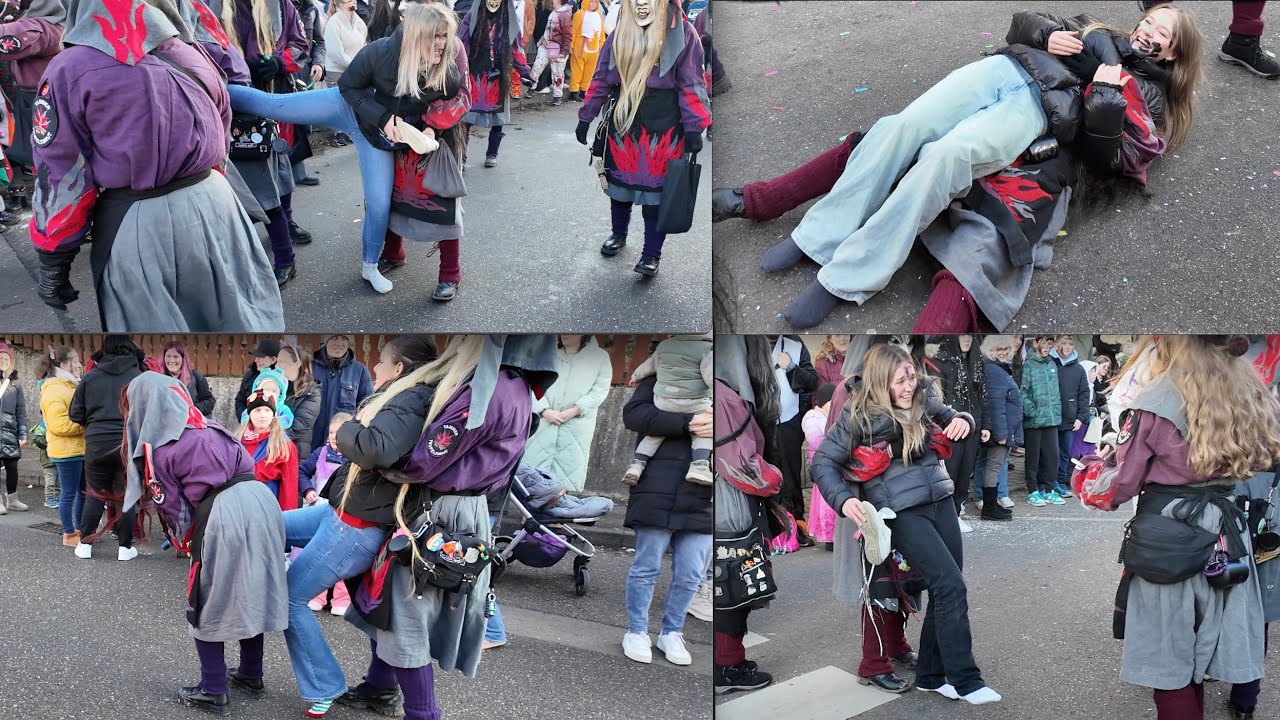 🎊 Fasnet 2025 🎉/ 3rd perspective ✅ in Burgstetten / Tammer Teufelsbrut 🔥 Performance