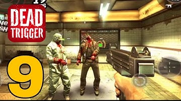 Dead Trigger Game part - 9 || Zombie Shooting Gameplay|| Arena Mad With New Gun