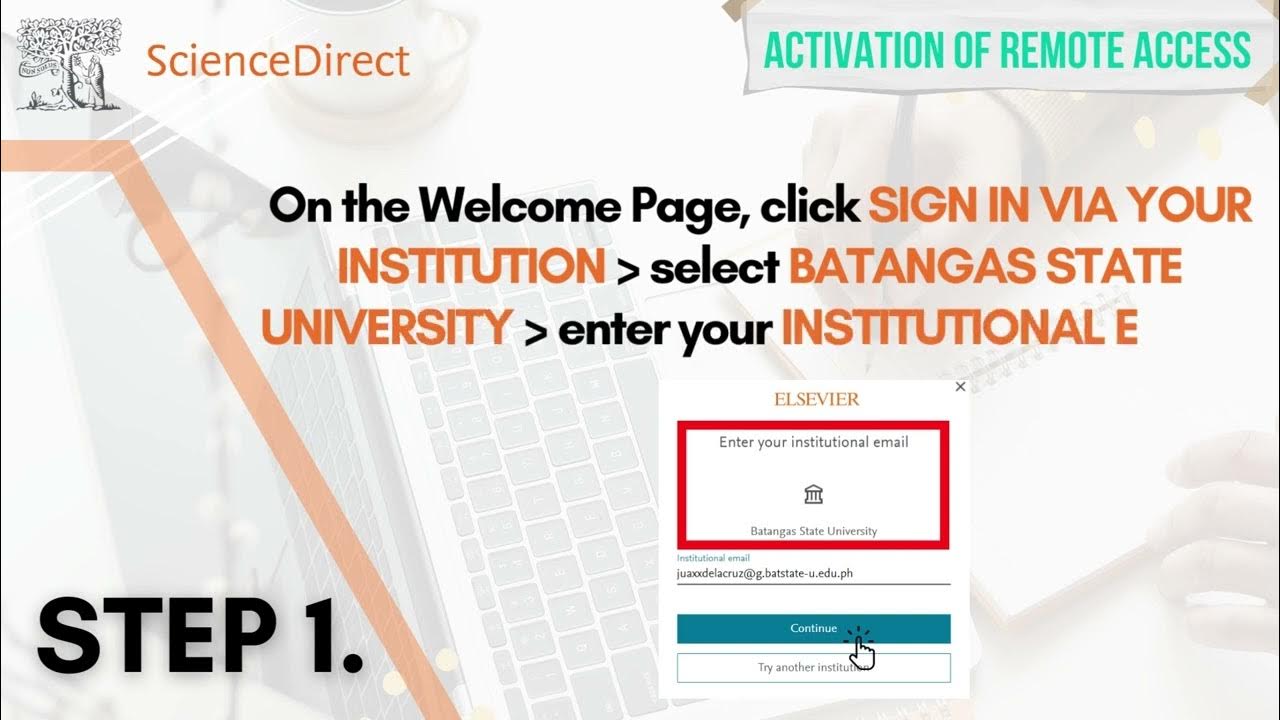 How to Access ScienceDirect? YouTube