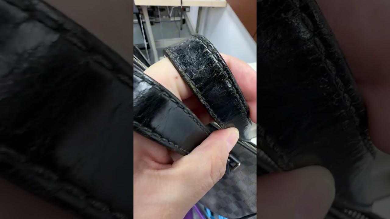 lv公文包棋盘格 超大黑 换配皮260116 1