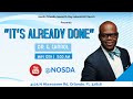 “IT’S ALREADY DONE” ~ Dr. G. Carrol   ~ May 10, 2025