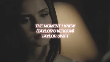the moment i knew (taylor's version) [taylor swift] — edit audio