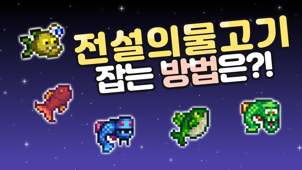 전설의 물고기 잡는 방법! 공략 안 보면 못 잡는 물고기!  | +모바일 스듀